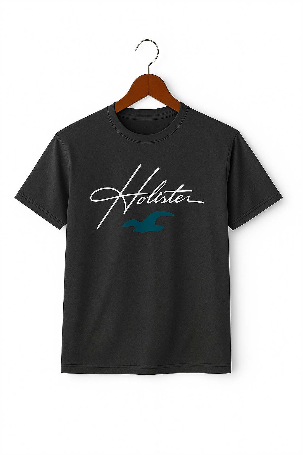DARK GREY HollestR Men's Pic Mee T-Shirt