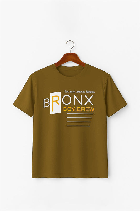 Mustard Fabric Pic Mee Bronx Premium T-shirts