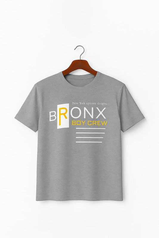 Grey Fabric Pic Mee Bronx Premium T-shirts