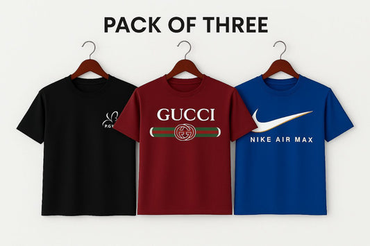 Pack of 3 THREE  Branded Shirts For Men