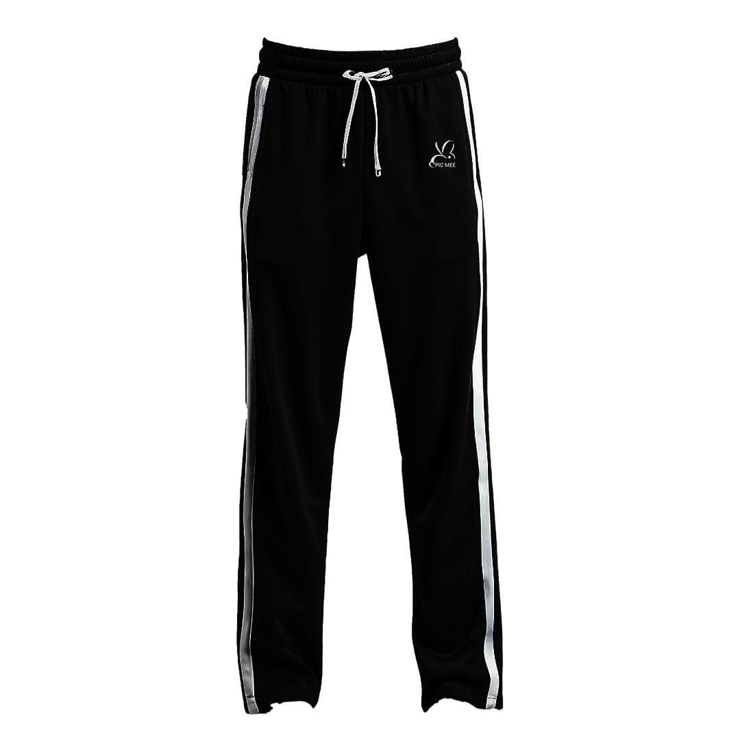 Black Trousers Men's Stylish Track  Comfortable Gym & Casual Wear