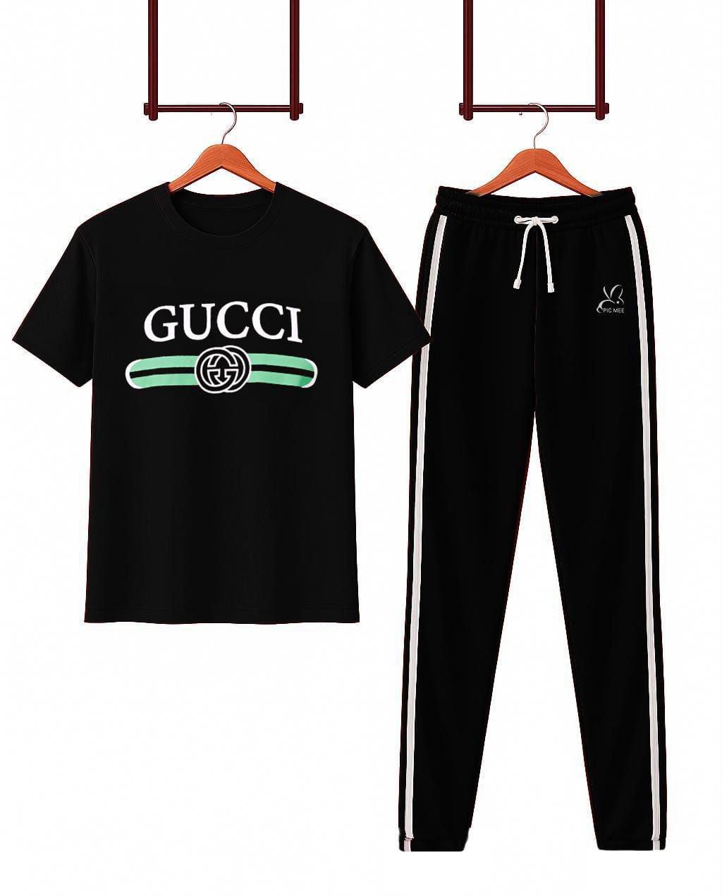 Pic Mee Black Tracksuit Set –  Sportswear, Gym & Casual Wear Outfit