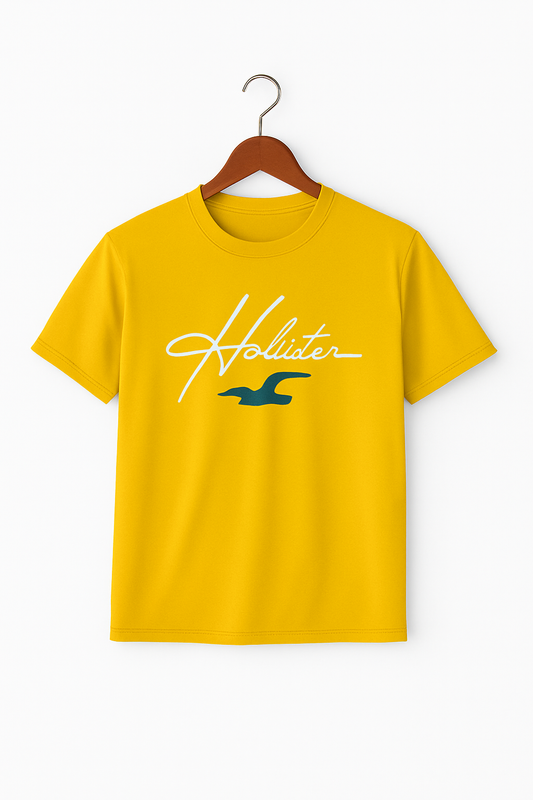 Yellow HollestR  Men's Pic Mee T-Shirt